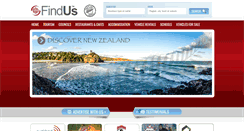 Desktop Screenshot of findus.co.nz